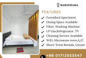 RENT 2Bed Room Serviced Apartment for a Premium Experience In Baridhara.