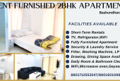 Rent A Beautiful Two-Bedroom Serviced Apartment In Bashundhara R/A